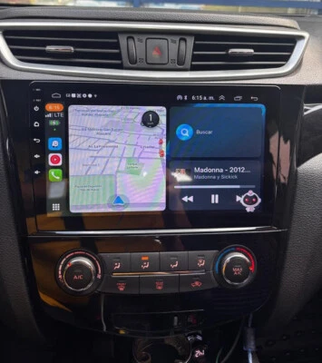 For Nissan Rogue 2014-2017 Wireless Apple CarPlay Android 13 Screen Stereo Radio Foto 1 de 4