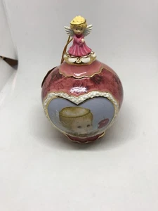 2002 Morehead Giving Heavenly Angels Bradford Editions Porzellanglockenornament - Bild 1 von 9