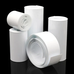 White PVC Heat Shrink Tubing Wrap RC Battery Pack 7mm-400mm LiPO NiMH NiCd 18650 - Picture 1 of 10