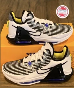 Nike LeBron Witness VI ‘White Persian Violet’ CZ4052-100 Men’s Sz 9.5 New No Lid - Picture 1 of 9
