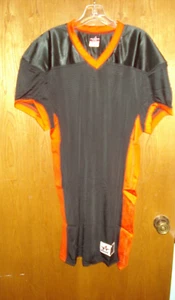 Camiseta de fútbol naranja negra Alleson atlética adulto talla 2X nueva sin etiquetas - Imagen 1 de 5