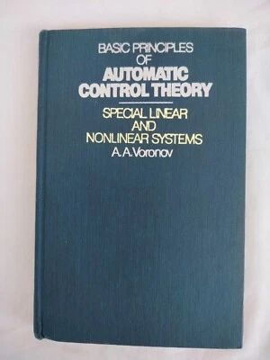 Basic principles of Automatic Control Theory by A. A. Voronov, Mir Publishers - Image 1 of 4