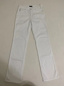 Armani Jeans AJ Jeans Women's 98% Cotton Size 29 White Zipper#2426 - Picture 1 of 14