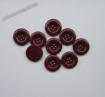 Resin Coat Sewing Buttons DIY 15mm 18mm 20mm 23mm 25mm 28mm 30mm 34mm 38mm - Image 1 of 4
