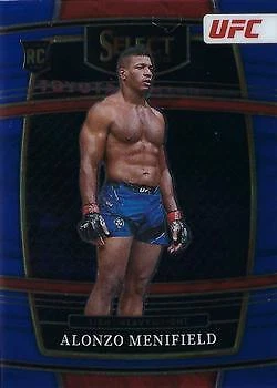 Alonzo Menifield 2022 Panini Select UFC - Blue RC #4 - - Image 1 of 2