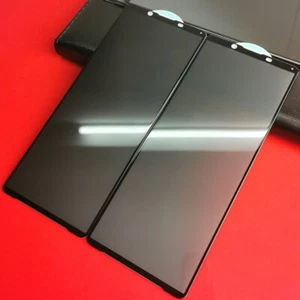 Lote Protector Pantalla Privacidad Vidrio Templado Antiespía Para Sony Xperia 1 II III IV - Imagen 1 de 8