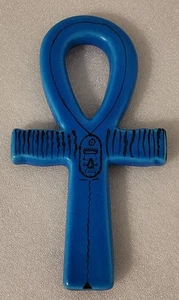 Ankh Lebensschlüssel Kreuz mit pharaonischen Symbolen Metropolitan Musiem Kunst Replik  - Bild 1 von 23