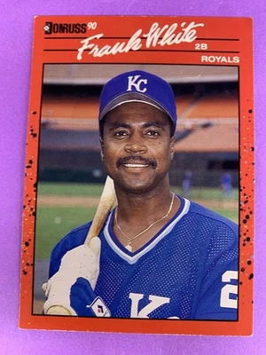 1990 Donruss #262 Frank White - Image 1 of 2