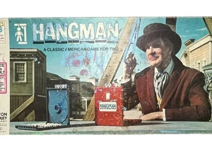 Vintage 1976 Milton Bradley Hangman Board Game with Vincent Price Cover - Picture 1 of 10