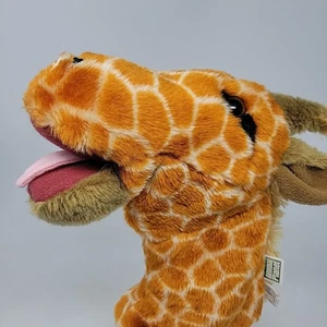 Animal Planet Plüsch Giraffe Handpuppe Schule Spielen Spielzeug Golfschläger Abdeckung 9 Zoll - Bild 1 von 7