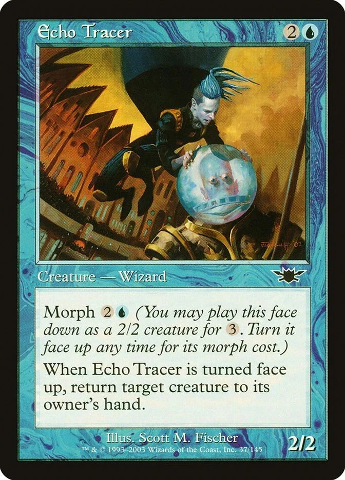 ECHO TRACER X 4 E/X+ LEGIONS MAGIC THE GATHERING - Image 1 of 1