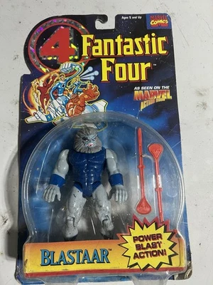 Figuras de acción Fantastic Four Toy Biz nuevas en paquete 1995 de Marvel Blastaar Foto 1 de 2