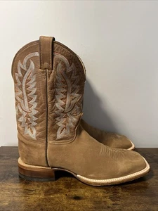 JUSTIN Rancho 11” Western Boots BUTTERSCOTCH Men Sz 11D, MSRP $290, MADE IN USA - Picture 1 of 8