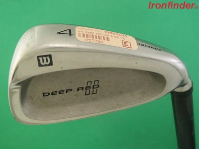 Wilson Deep Red II 2 Distance Single 4 Iron Graphite Shaft Ladies Right Handed - Image 1 of 4