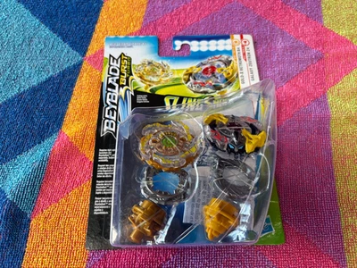 Beyblade Burst Turbo SlingShock Gold-X Betromoth B4 Galaxy Zeutron Z4 - NEW!!! - Image 1 of 3