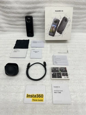 Insta360 - X4 8K 360 Degree Action Camera - Black ****READ**** - Image 1 of 4