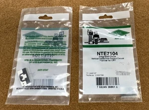 NOS NEW NTE Electronics NTE7104 IC, Vertical Deflection Output (ECG7104) 2 Pack - Picture 1 of 1