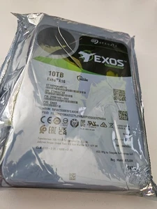 Seagate Exos X16 10TB,7200 RPM,3.5 inch Internal Hard Drive - ST10000NM001G - Afbeelding 1 van 4