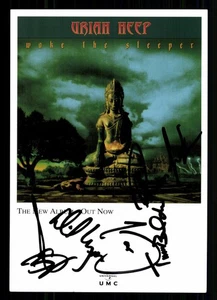 Uriah Heep Band England Autogrammkarte Original Signiert + G 48720 - Bild 1 von 2