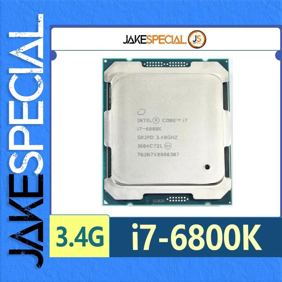 Intel Core i7-6800K Processor 3.40GHz 6-Core - Immagine 1 di 1