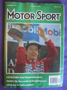 MOTORSPORT - LOTUS ELAN & CARLTON - Dec 1990 vol 66 # 12 - Picture 1 of 1