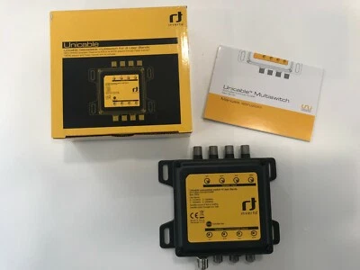 Multiswitch SCR Unicable Inverto Satellitare HV-HV HDTV DVB-S2 4 User Band MSW - Immagine 1 di 4
