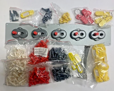 Key & Asset Inventory Control Unit 5 Peg Unit - Extra Pegs / Cable ties - Image 1 of 4