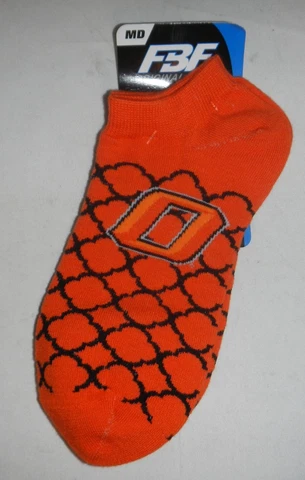Oklahoma State University OSU Cowboys Pair of No Show Socks Unisex Size MEDIUM Cover