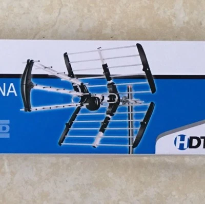 Antena de TV externa LAVA HDTV Yagi 70 milhas UHF (HD-230A) - Imagem 1 de 4