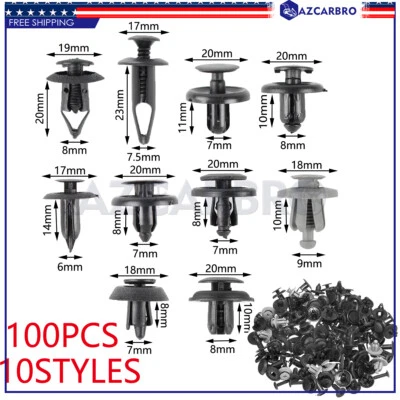 Clips de sujeción de guardabarros de parachoques 100P para BMW i3 M4 M6 X1 X3 X5 X6 Z4 335xDrive 2015 Foto 1 de 4