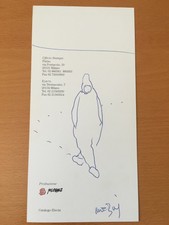 Disegno autografo di Jean Giraud detto Moebius