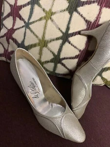 De Italiano Vintage 1960s Women's 7.5 M Leather  HandMade in Italy - Picture 1 of 6