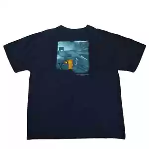 Vintage 1996 The X Files T-Shirt Mens XL Black Horror Top Heavy Streetwear - Picture 1 of 6