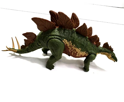 Jurassic World Camp Cretácico Dino Escape STEGOSAURIO Mega Destructores Dinosaurio Foto 1 de 4