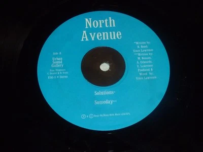 NORTH AVENUE - Solutions - 3-track 12" Vinyl Single - DJ Promo - Изображение 1 из 4