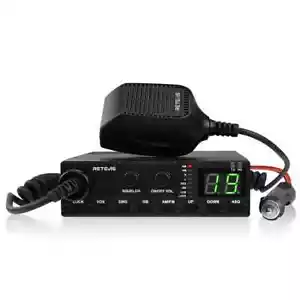 Canal de radio móvil para automóvil Retevis MB2 CB Mobile 4W AM/FM 40CH 9/19 para camión - Imagen 1 de 22