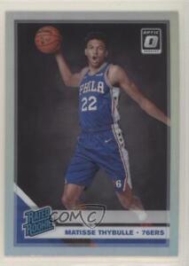 2019-20 Panini Donruss Optic Rated Holo Prizm Matisse Thybulle #192 Rookie RC