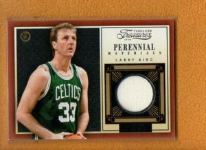 LARRY BIRD 2013-14 PANINI TIMELESS TREASURES BK PERENNIAL MATERIALS JERSEY - Picture 1 of 2
