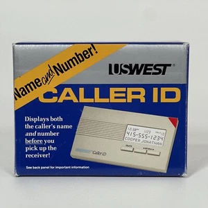 Cidco USWest Caller ID Model SA-60A-10 Vintage 1990 60 Call Memory New Open Box - Zdjęcie 1 z 5
