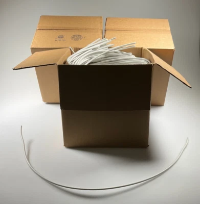 3ft RG6 Solid Copper Coax - Not Ended - Indoor/Outdoor - 460 Dual Shield Cables - Image 1 of 3