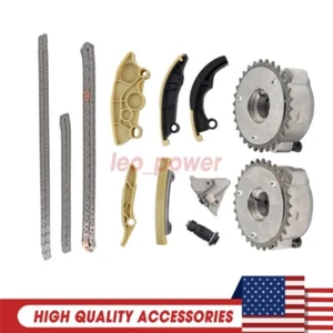 Timing Chain Kit Camshaft Phaser For Land Rover Jaguar F-Pace XE Defender 2.0L - Picture 1 of 14