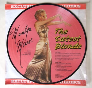MARILYN MONROE / 12" PICTURE DISC / THE LATEST BLONDE / LET'S MAKE LOVE SNDTRK - Foto 1 di 3