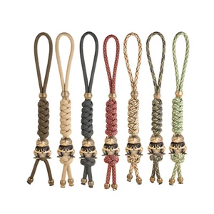 550 Paracord Cordino con perline coltello rana ottone - Foto 1 di 24