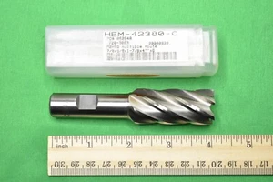 MHC 7/8" HSS End Mill, 6 Flute Single End, 5/8" Shank - NOS - Picture 1 of 6