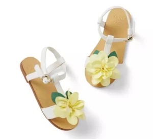 JANIE AND JACK FLOWER SANDAL Sz 4 $59 - Picture 1 of 2