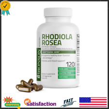 Rhodiola Rosea Vegetarian Capsules - Adaptogenic Herb - Brain, Stress & Mood Sup