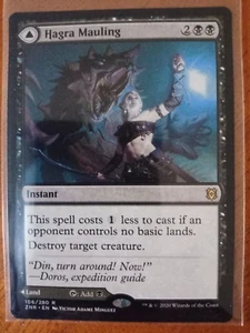 Hagra Mauling Magic The Gathering Broodpit Zendikar #106 - Picture 1 of 2