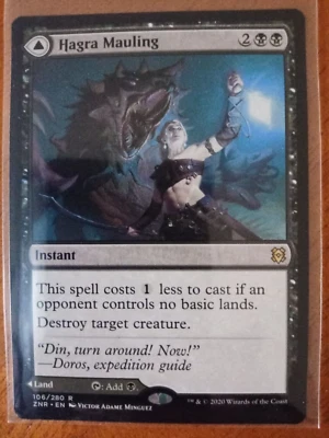 Hagra Mauling Magic The Gathering Broodpit Zendikar #106 - Image 1 of 2