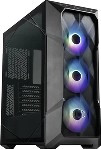 TD500 Mesh V2 Airflow ATX Mid-Tower Case, Polygonal Mesh, Crystalline Tempered G - Afbeelding 1 van 12