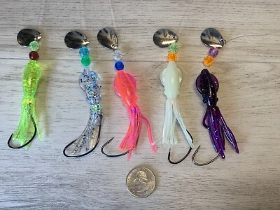 B2 SQUID FLUKE RIGS atado a mano en Jersey Shore Foto 1 de 4